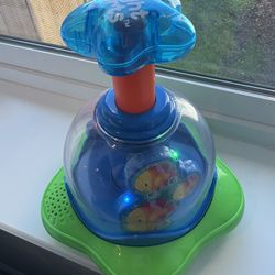 baby light up spinner toy 