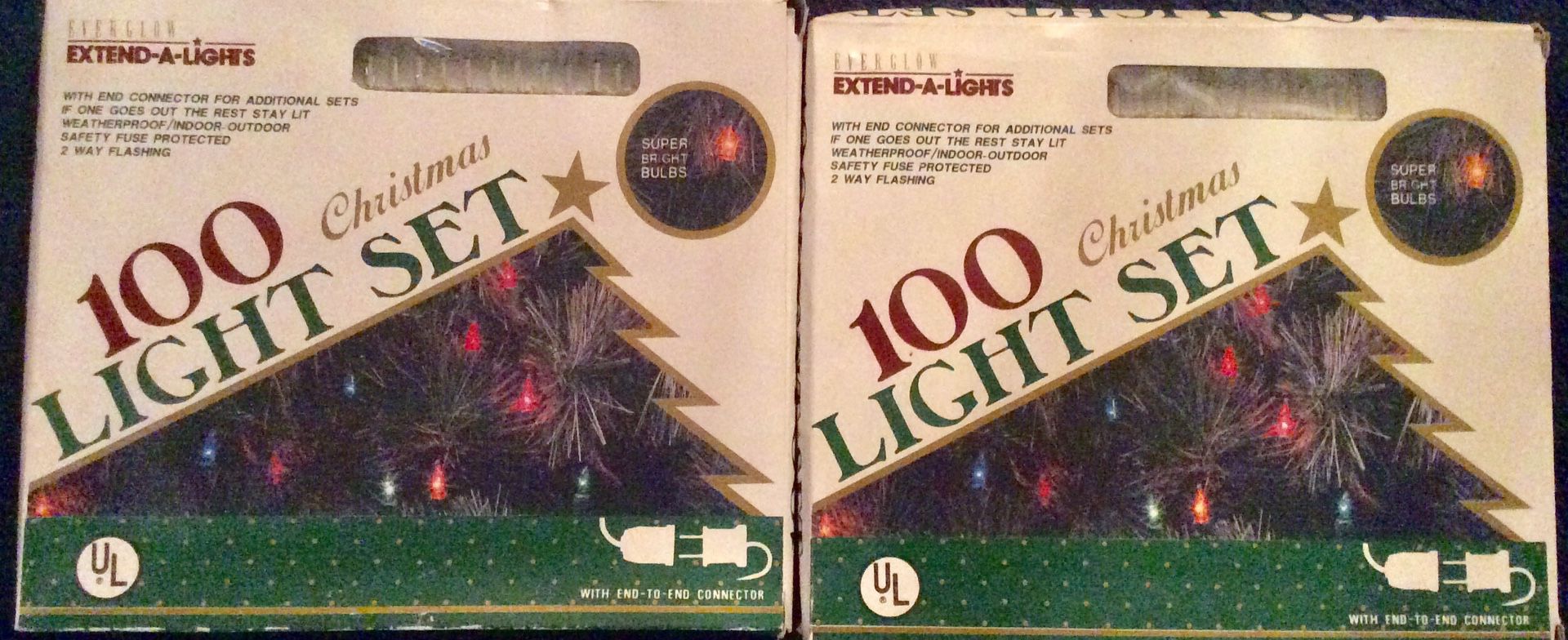 2 New 100 clearlight sets