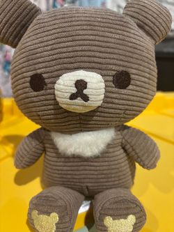 San-x Chairoikoguma Rilakkuma Corduroy Plush