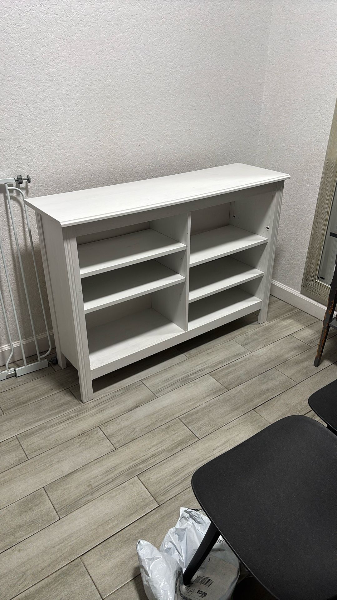 White Bookshelf