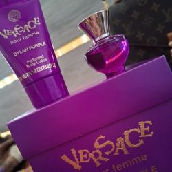 VERSACE Mini Dylan Purple Parfum & Perfumed Body Lotion
