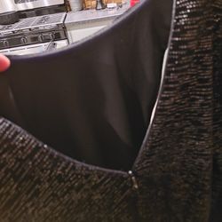 new Boston Proper sparkle black top size M