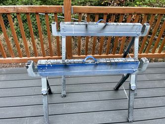 Heavy Duty Kobalt Sawhorses - Pair, 1100 lb Capacity