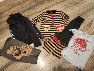 Girls Size 6 Brand New Outfit, Jacket, 2 Shirts 