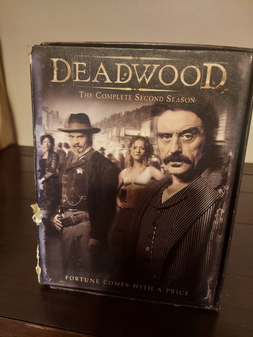 DVD 'DEADWOOD' Season 2 Complete Set