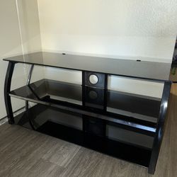3 Tier Tv Stand (Tempered Glass)