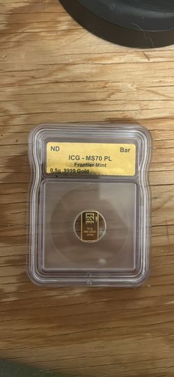 0.5g gold bar