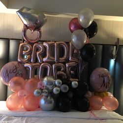 Bride To Be Balloon Bouquet 