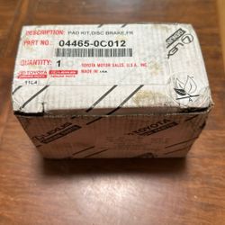 Toyota Brake Pads Tundra 1st Gen? See Part #