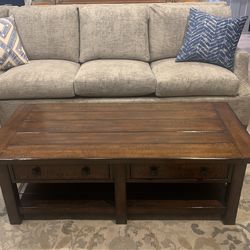 Pottery Barn Benchmark Coffee Table