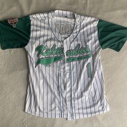Supreme Mitchell & Ness Satin Baseball Jersey DS XL White Blue for Sale in  Newark, CA - OfferUp