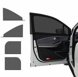 Ohleats 4 PCS Car Window Shades, Front Rear Side Window Sun Shades