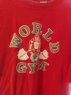 World Gym Tee Shirts Mens XL "Brand New" 
