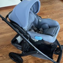 UPPA Baby Stroller Frame With Infant Carseat 