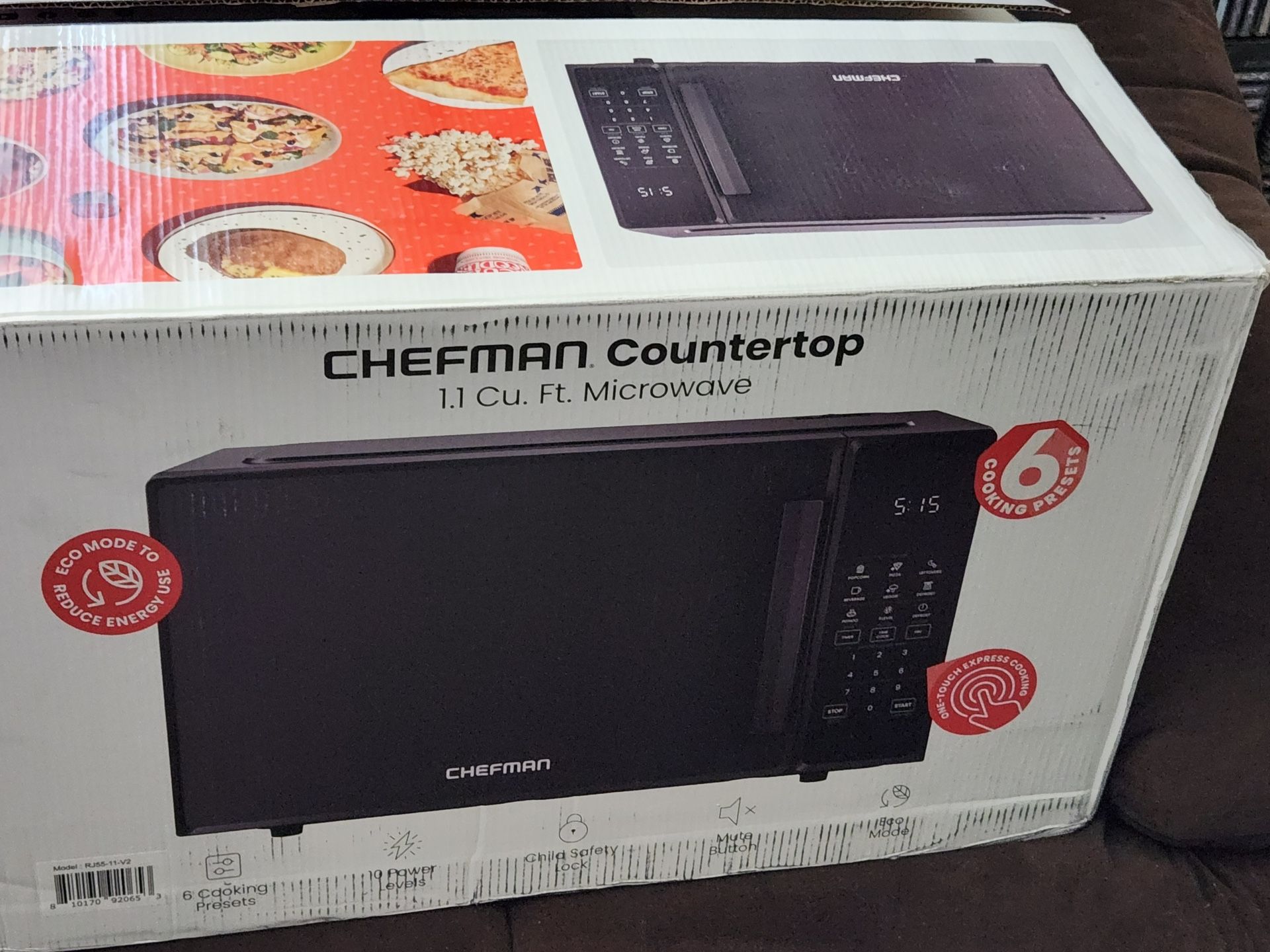 Sherman Counter Microwave In Box