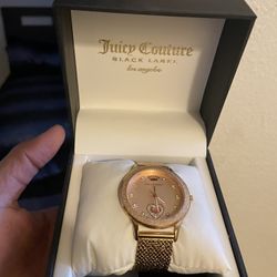Rose Gold Juicy Couture Watch