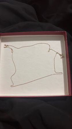 14k gold chain and pendants