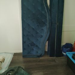 Kingsize Headboard And Rails