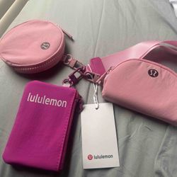 Lululemon Keychain - Pink