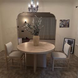 Pottery Barn + West Elm Dining Set – Like New