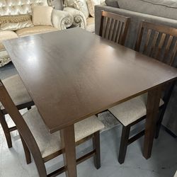 Wood Style Dining Sets @ FURNITURE LOVE ❤️ Same Day Delivery 🚚