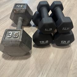 Dumbbell Weight Set
