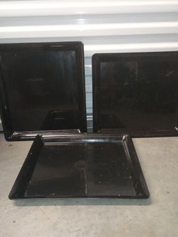 Large Black Lackered Serving Trays 30 By 30 Inch 
