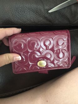 Coach wallet and wristlet