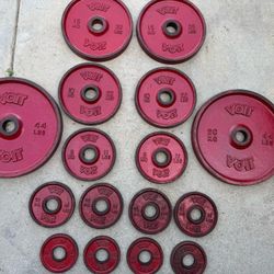 Olympic Weight Set 245 Lbs