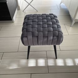 Small Gray Stool