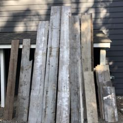 Wood Planks Used For Feature Wall