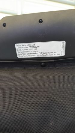 Nuna stroller
