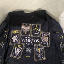 The Craft Black long sleeve cropped 