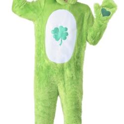 Classic Good Luck Bear Care Bears Costume for Adults.