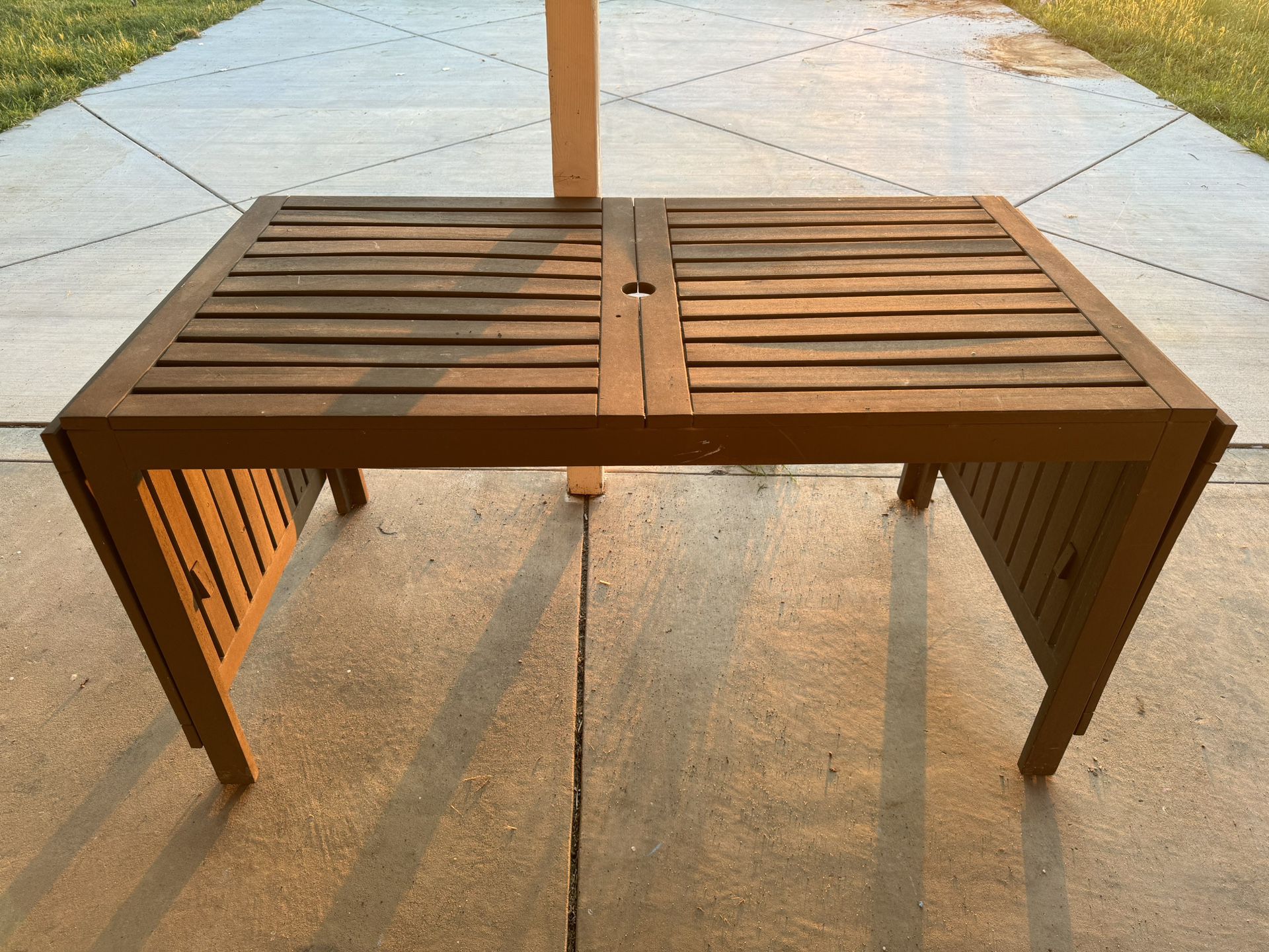 Outdoor Wood Table