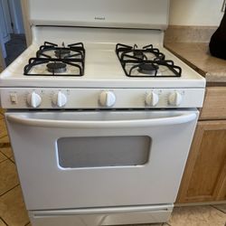 Hotpoint 4-Burner Gas Stove / Oven – Clean & Fully Functional