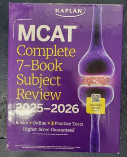 MCAT  - Kaplan Books   - 2025-2026