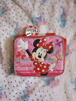 Minnie Mouse Lunchbag with adjustable strap