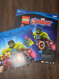 Lego Marvel posters advertising