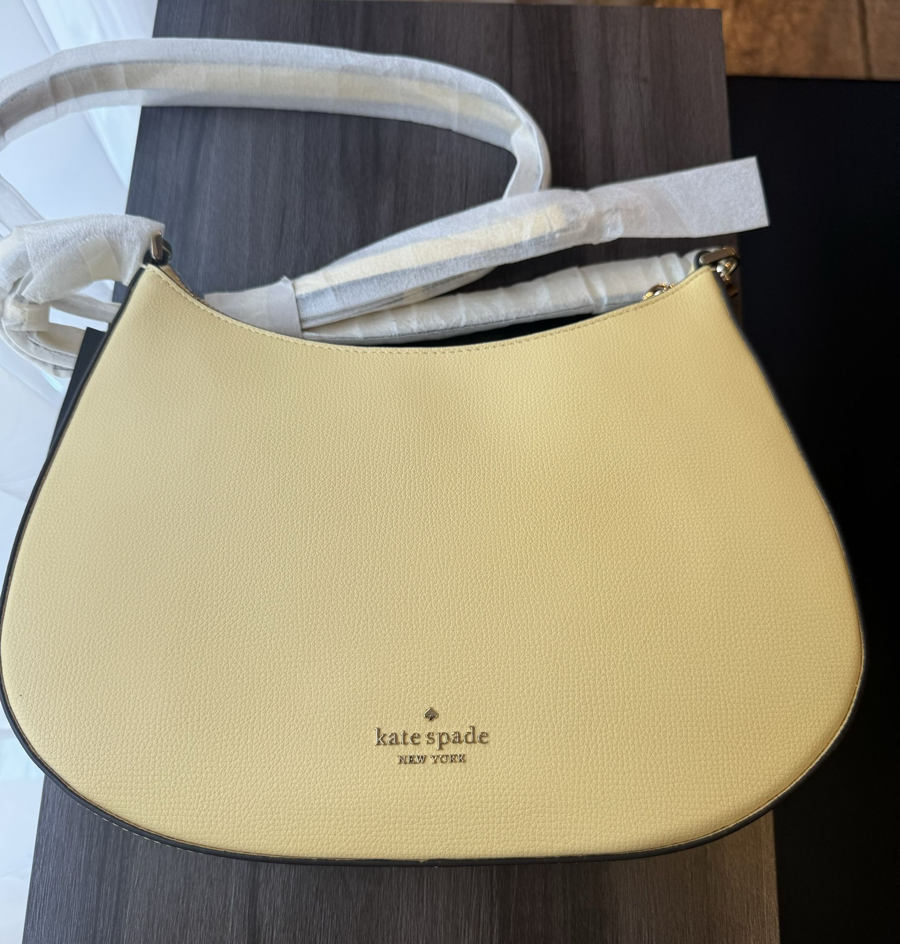 Kate Spade Kristi Leather Shoulder Bag (Butter)