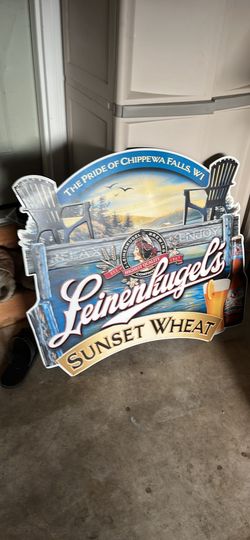 Leinenkugel's Sunset Wheat bar sign