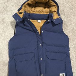 The north face puffer vest