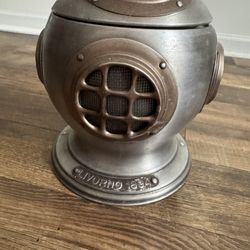 Vintage Diver’s Helmet Ice Bucket