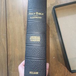 Holy Bible Illustrated American Standard Version ASV 1929 Thomas Nelson Leather 