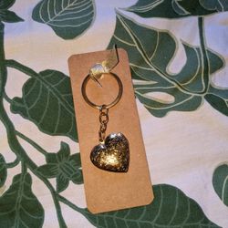 Heart Locket Keychain / Necklace
