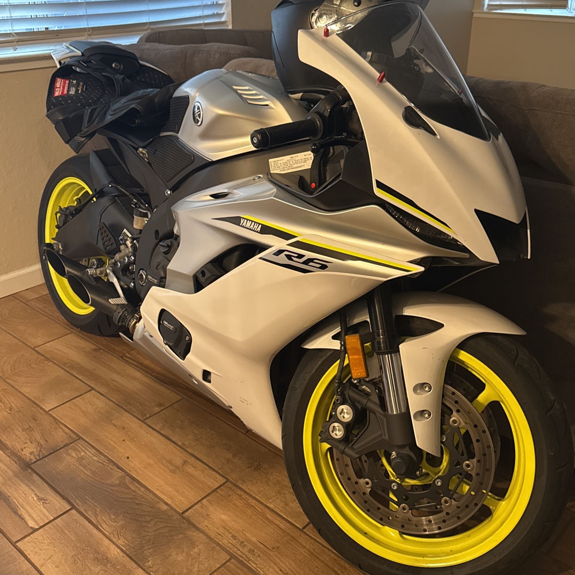 2017 Yamaha YZF-R6