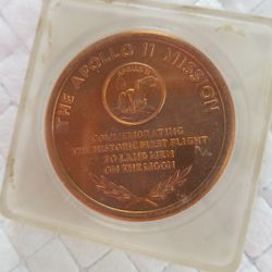 Apollo 2 Mission Coin Jul 20 1969