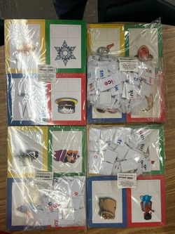 Word Building Tiles - 4 Packs