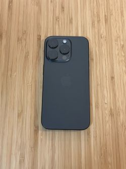 iPhone 15 Pro (256gb) Unlocked Black color
