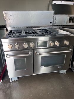 JENN-AIR 48” PRO-STYLE DUAL-FUEL RANGE – DOUBLE OVEN + GRIDDLE